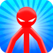 Red Stickman vs Monster School